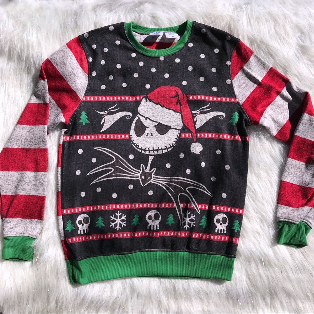 Disney Nightmare Before Christmas Sweatshirt Size M